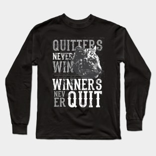 Tiger - Winners Never quit Long Sleeve T-Shirt